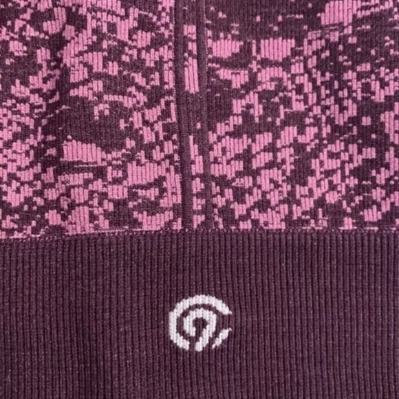 C9 Champion Purple Pink Racerback Sports Bra Size Large EUC #M-283 - Picture 4 of 7